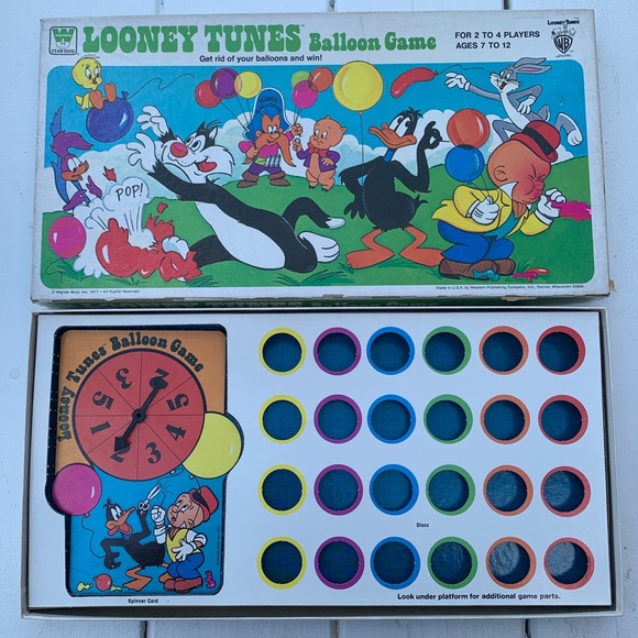 Vintage 1977 Looney Tunes Board Game - Picture 11 of 13